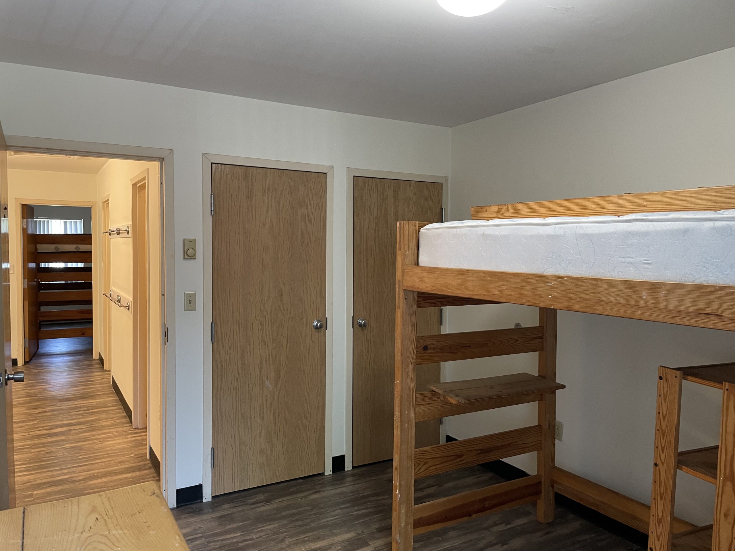 Bloomsbury Square townhouse interior with bunk bed
