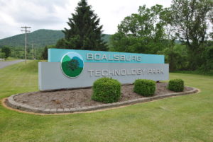 Front sign for Boalsburg Technology Park