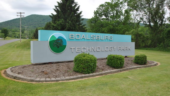 Front sign for Boalsburg Technology Park