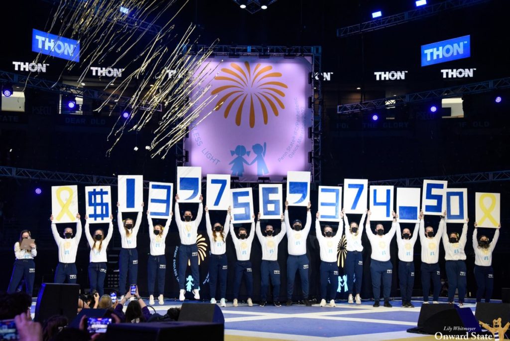 THON raised over 13 million dollars to help fight childhood cancer!