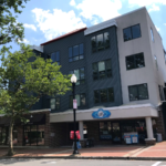 Exterior of apartment building Jeramar Plaza