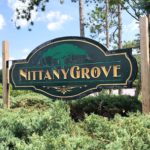 Sign that says "Nittany Grove"