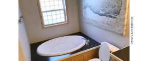 Soaking tub and toilet