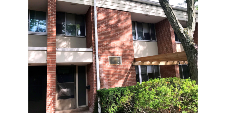 Exterior of townhouse 712 C W Beaver Ave