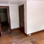 Unfurnished bedroom with hardwood floors, and closet