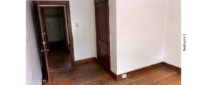 Unfurnished bedroom with hardwood floors, and closet