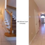 Tiled entryway