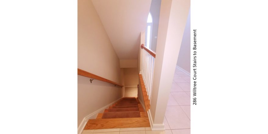 Stairs to basement