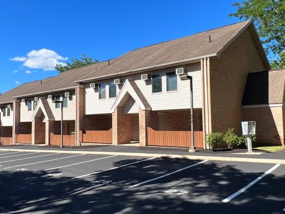 Exterior of townhomes