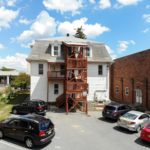 Exterior of boarding house Ivy Place