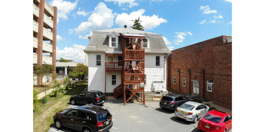 Exterior of boarding house Ivy Place