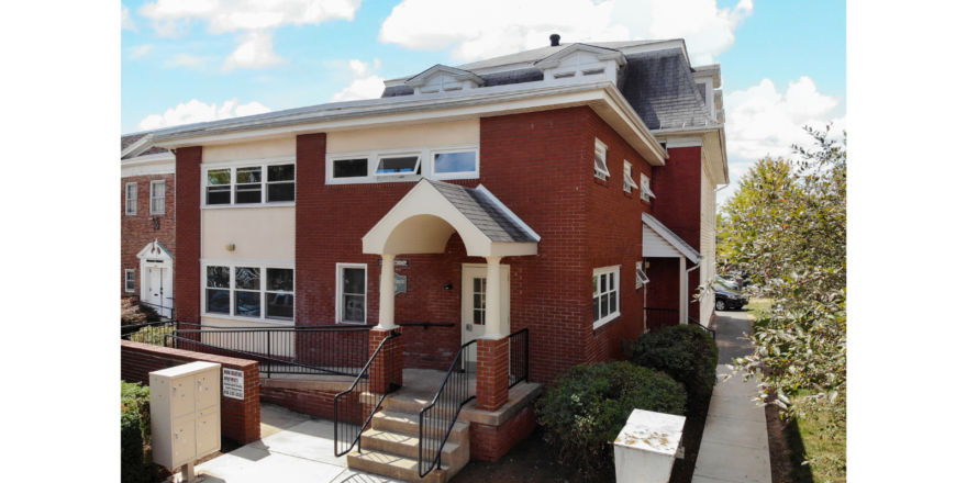 Exterior of boarding house Ivy Place