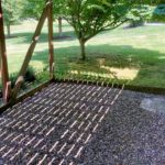 Gravel patio