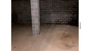 Unfinished basement