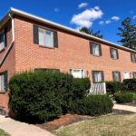 Exterior of apartment building Holly House