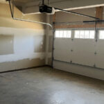 an empty garage
