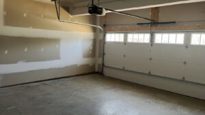 an empty garage