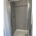a walk in shower