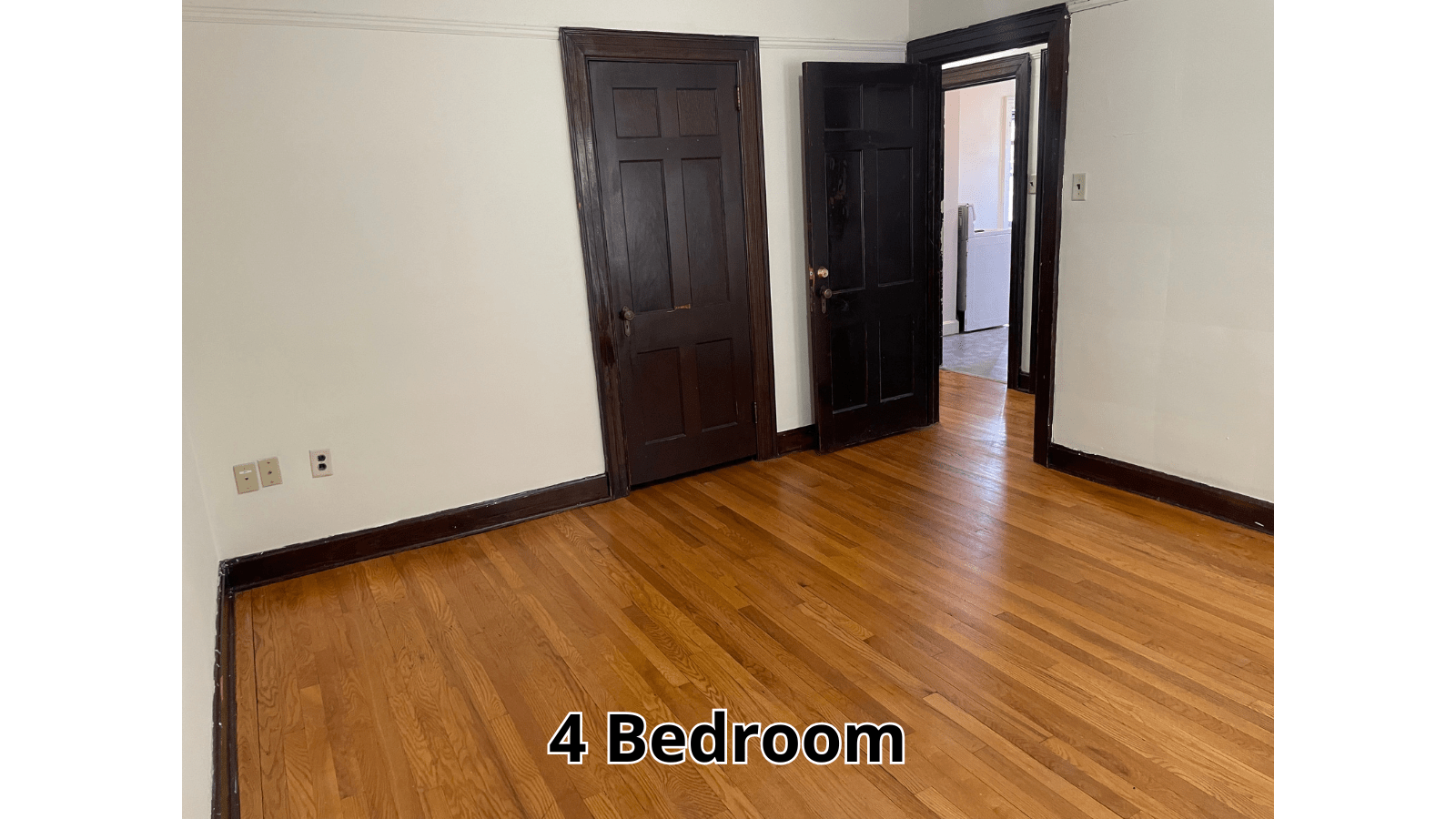 Interior view of a 4 bedroom house