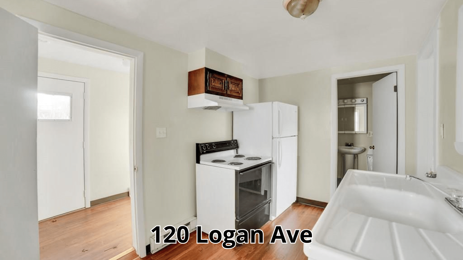 Kitchen at 120 Logan Ave
