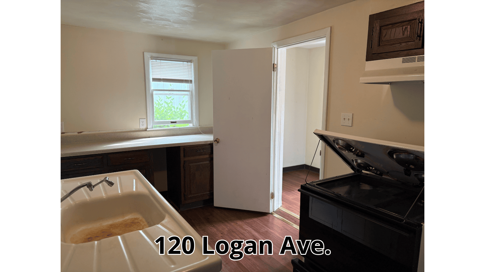 Kitchen at 120 Logan Ave.