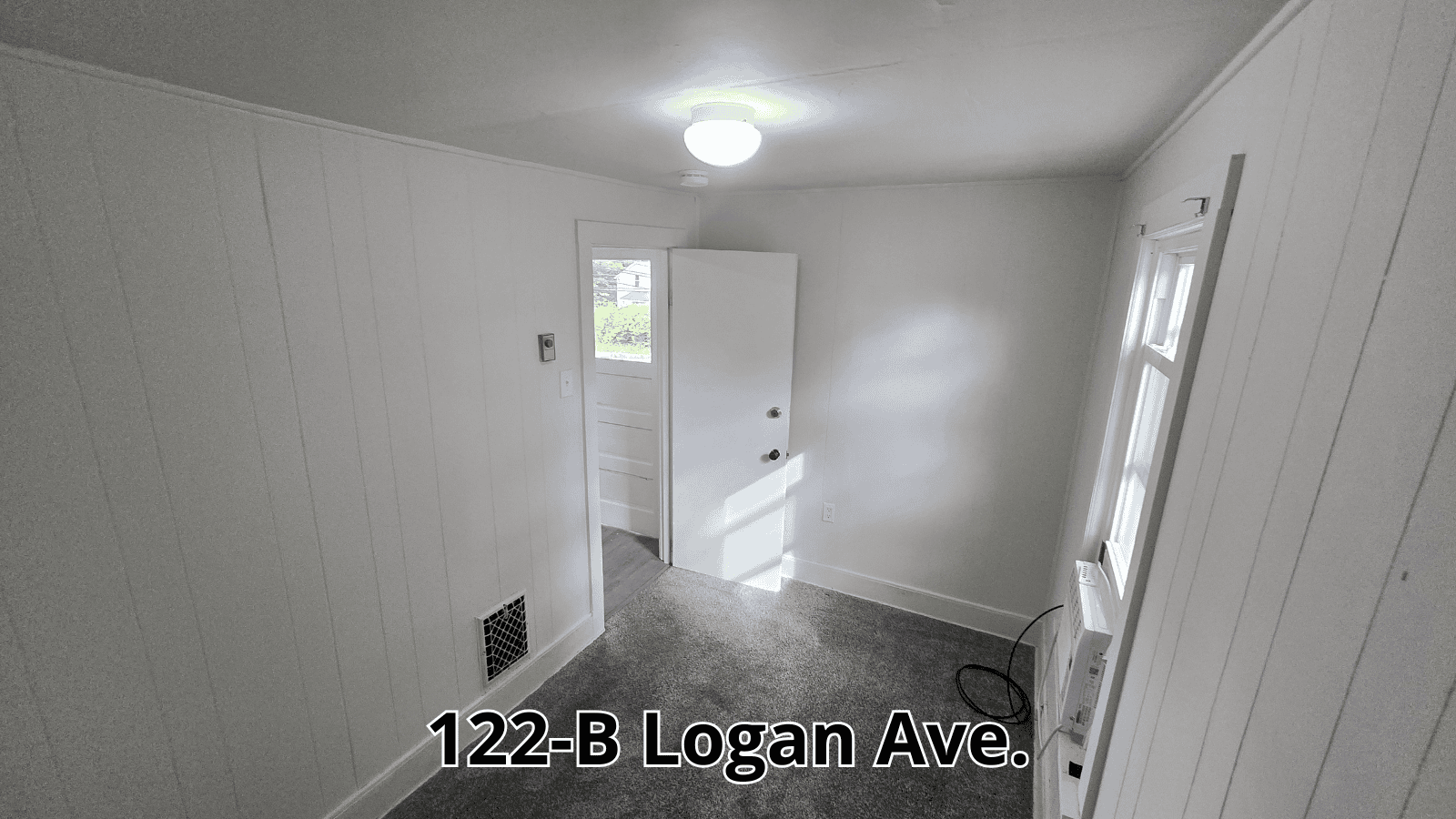 Interior of 122-B Logan Ave.