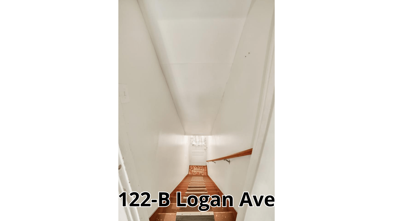 Stairwell at 122-B Logan Ave