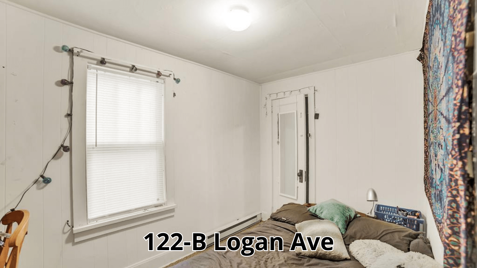 Bedroom at 122-B Logan Ave