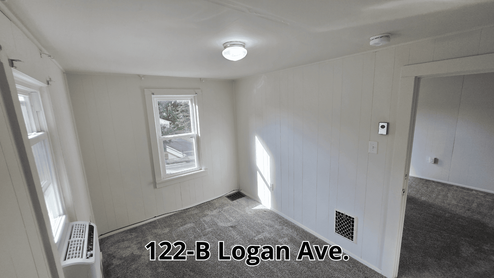 Interior of 122-B Logan Ave.