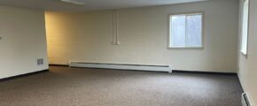 an empty room with no people in it
