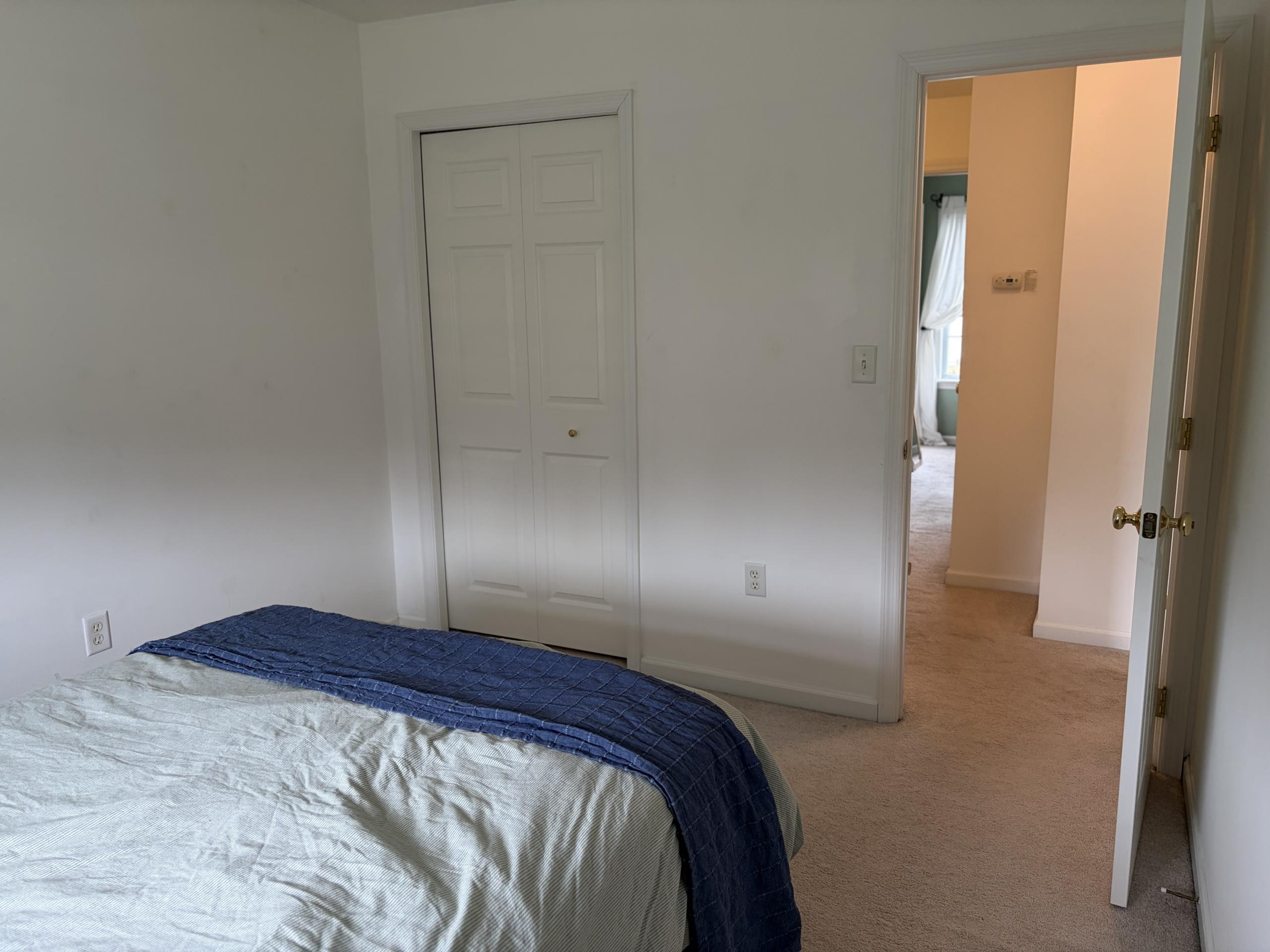 Bedroom with bed and closet, 158 Birchtree Court