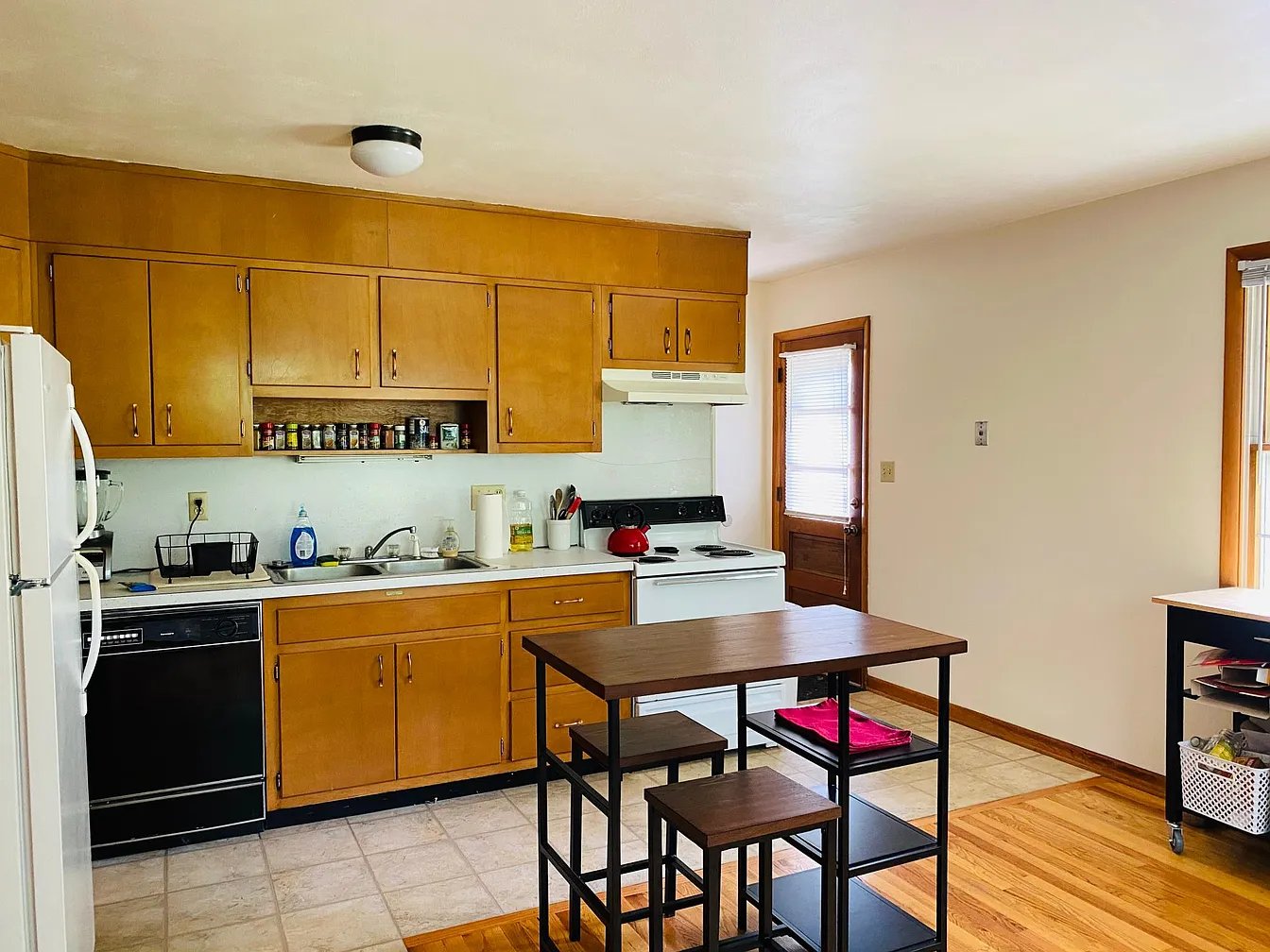 Kitchen at 814 University Drive
