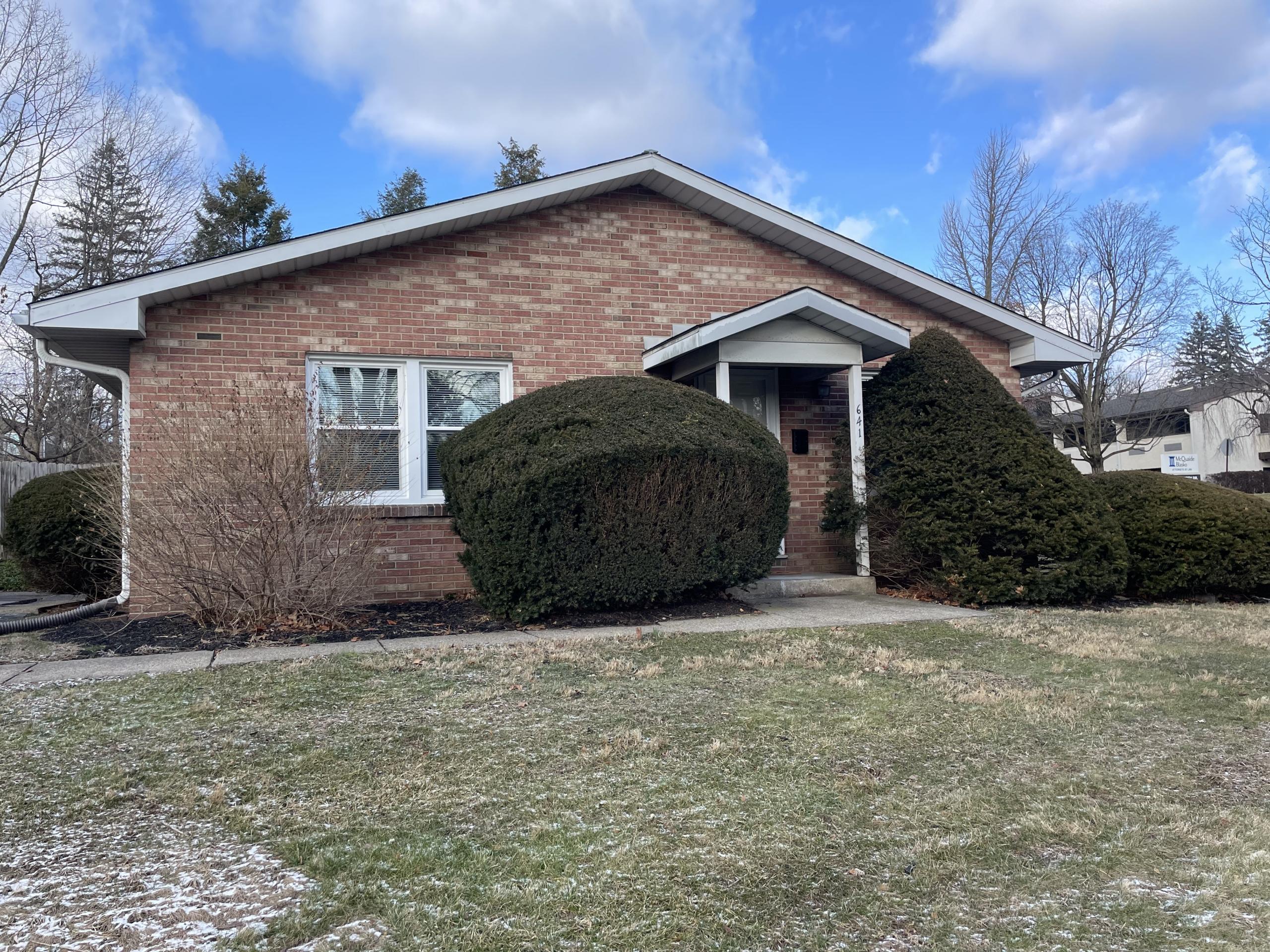 Brick house at 641 E. Waring Avenue