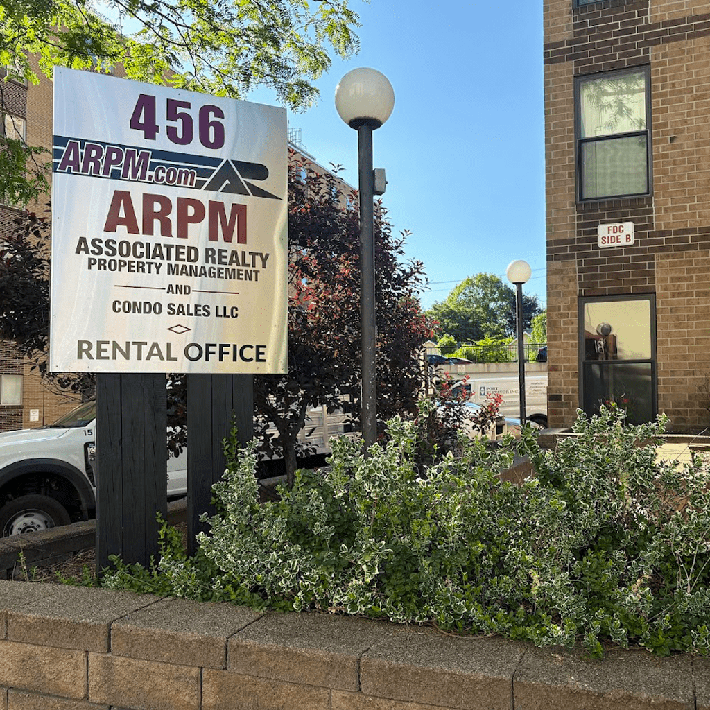 ARPM rental office sign