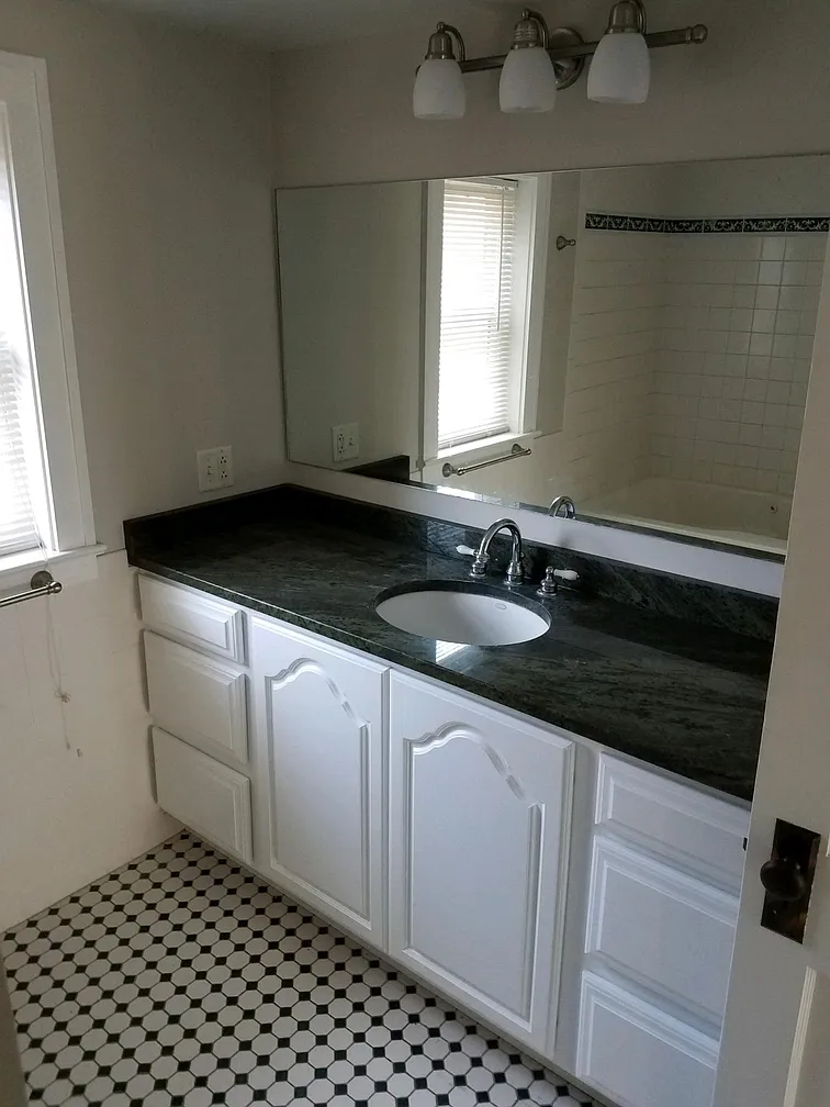 Boalsburg Rd bathroom vanity and floor
