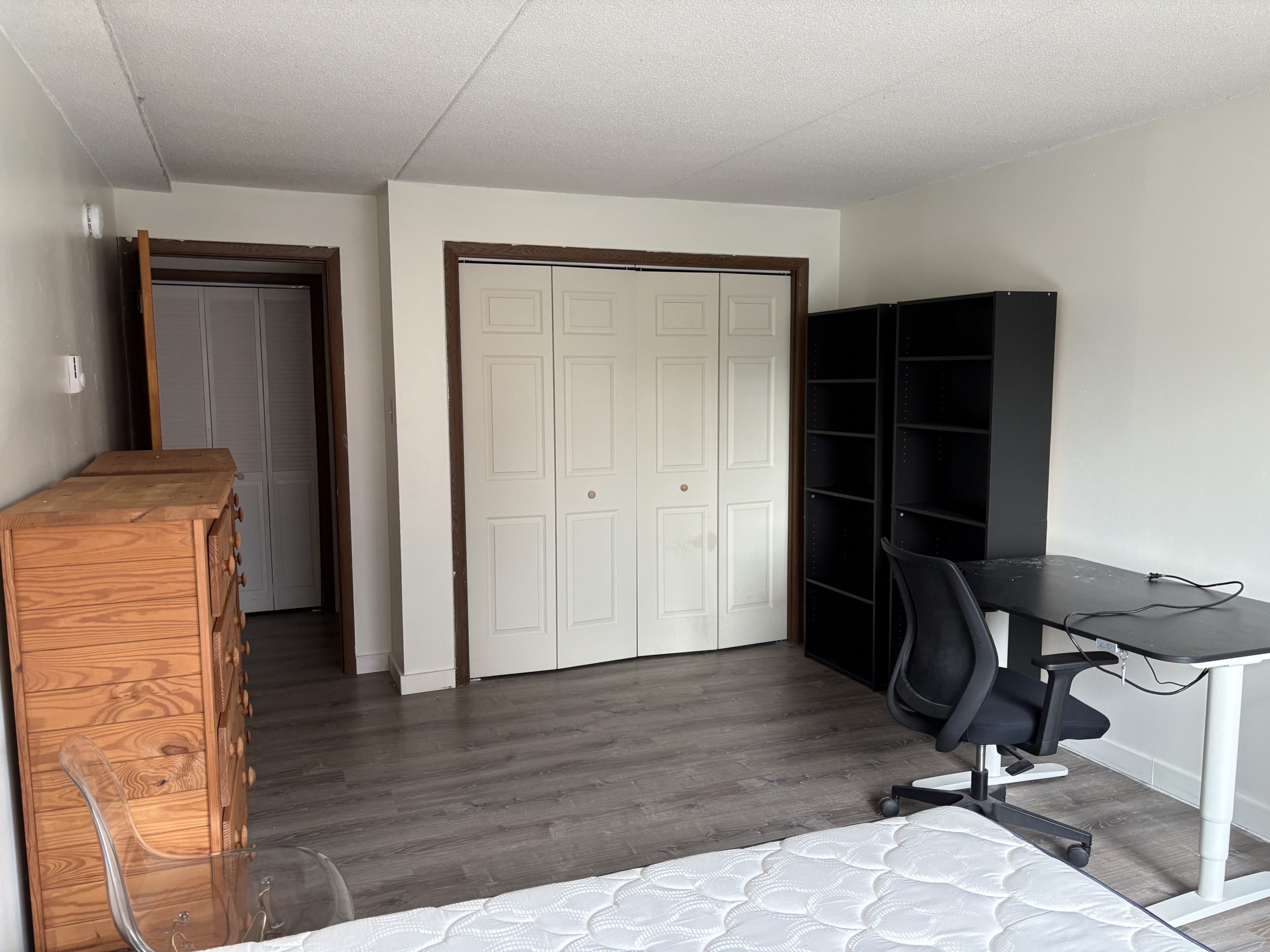 Hetzel Plaza Unit 409 bedroom with desk